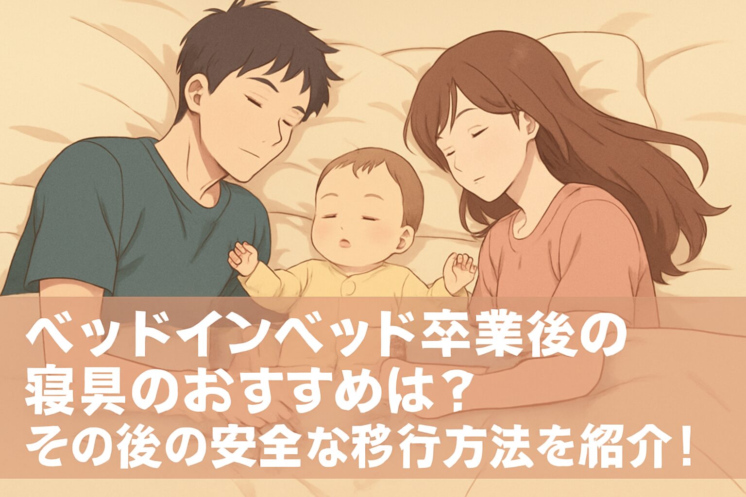 ベッドインベッド卒業後の寝具のおすすめは？その後の安全な移行方法を紹介